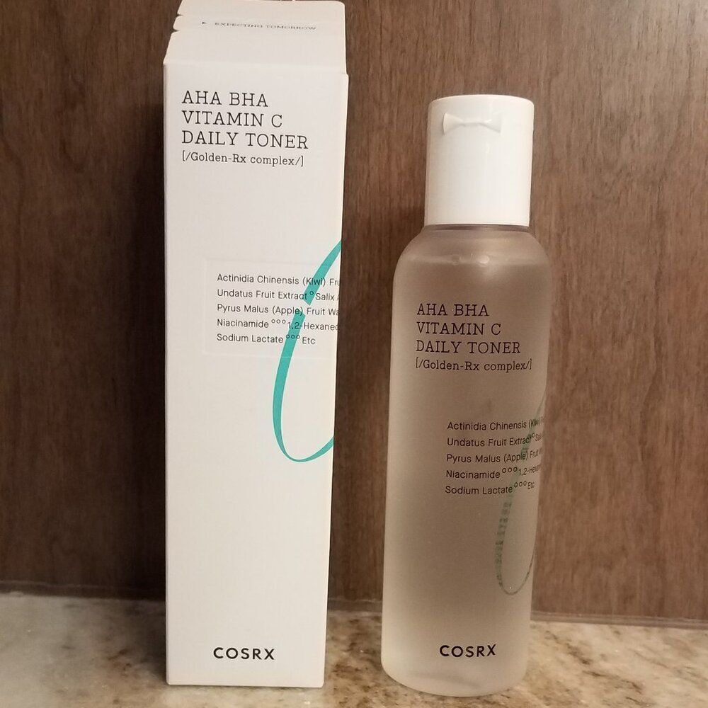COSRX AHA BHA Vitamin C Daily Toner NIB